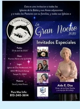 La Gran Noche — evento ministerial
